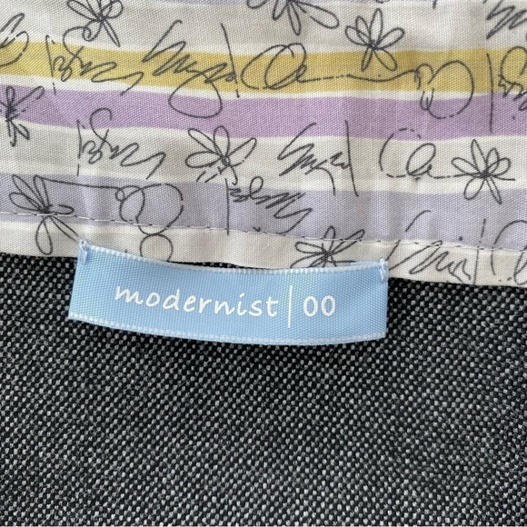 Sigrid Olsen twill  pants “modernist/00” high waisted, stretch - Picture 10 of 11